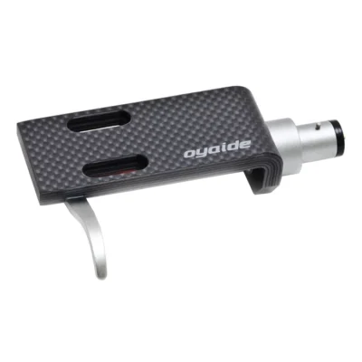 Black Rhodium Oyaide HS-CF Carbon Fibre Headshell with Silver Wires