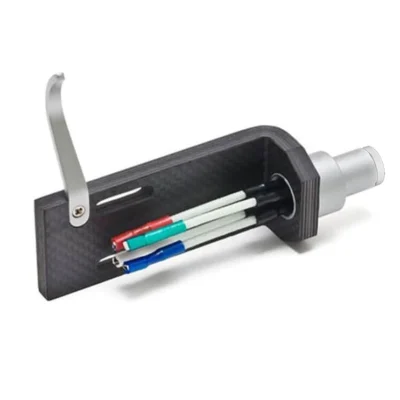 Black Rhodium Oyaide HS-TF Carbon Fibre Headshell with Copper Wires 1