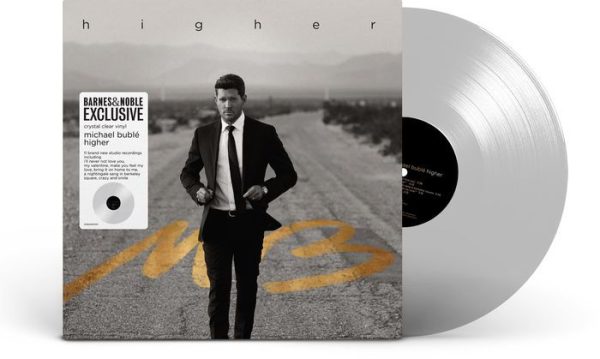 Michael Buble Higher Limited Edition Crystal Clear Vinyl Record