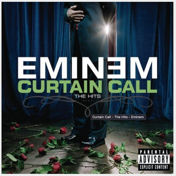 Eminem Curtain Call Vinyl Record