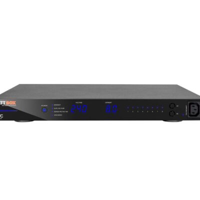 Control4 WattBox® 1U Integrated Faceplate IP Power Conditioner | 8 Individually Metered & Controlled Outlets