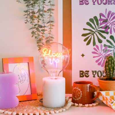 GLOW UP LED Filament Bulb (Screw Down Style)