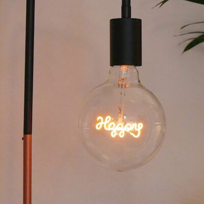 HAPPY LED Filament Bulb (Screw Up Style)