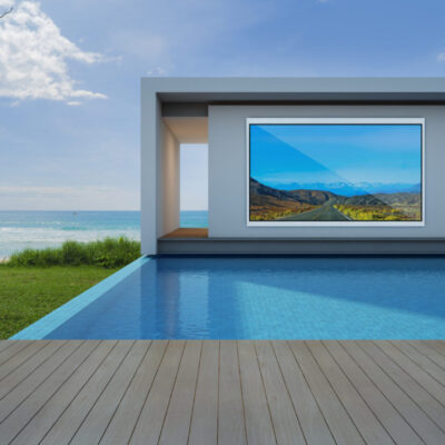 Aquavision Horizon 100-inch fully waterproof outdoor television