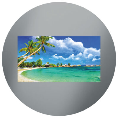 Aquavision Alpha Round Vanity Mirror TV