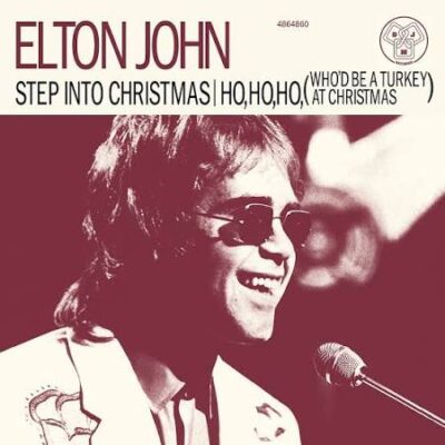 Elton John Step Into Christmas Vinyl Record