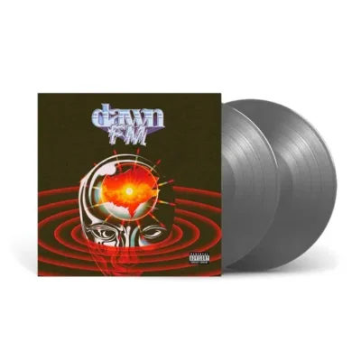 The Weeknd Dawn FM Vinyl Record (2LP) Rare Silver Colour