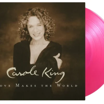 Carole King Love Makes The World Vinyl Record (Limited Edition) (Pink Coloured Disc)