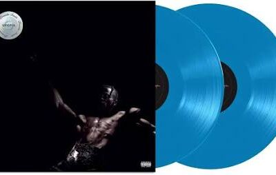 Travis Scott Utopia Vinyl Record (2LP)(Blue)