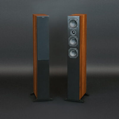 Scansonic L9 Compact Floorstanding Speaker (Pair) - Matte White