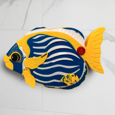Angel Fish Bathroom Bluetooth Speaker with FM Radio & Rechargeable Battery