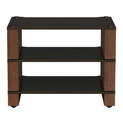 BLOK Stax 2G 3 Shelf Equipment Stand walnut