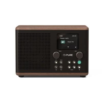 Pure Classic H4 - The charming digital radio in Coffee Black/Walnut