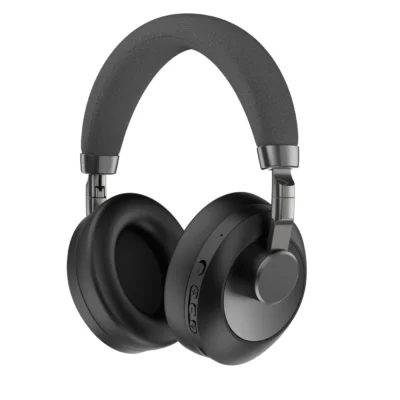 Steepletone Solo Luxury Wireless Headphones with Noise Cancellation & Transmitter Set