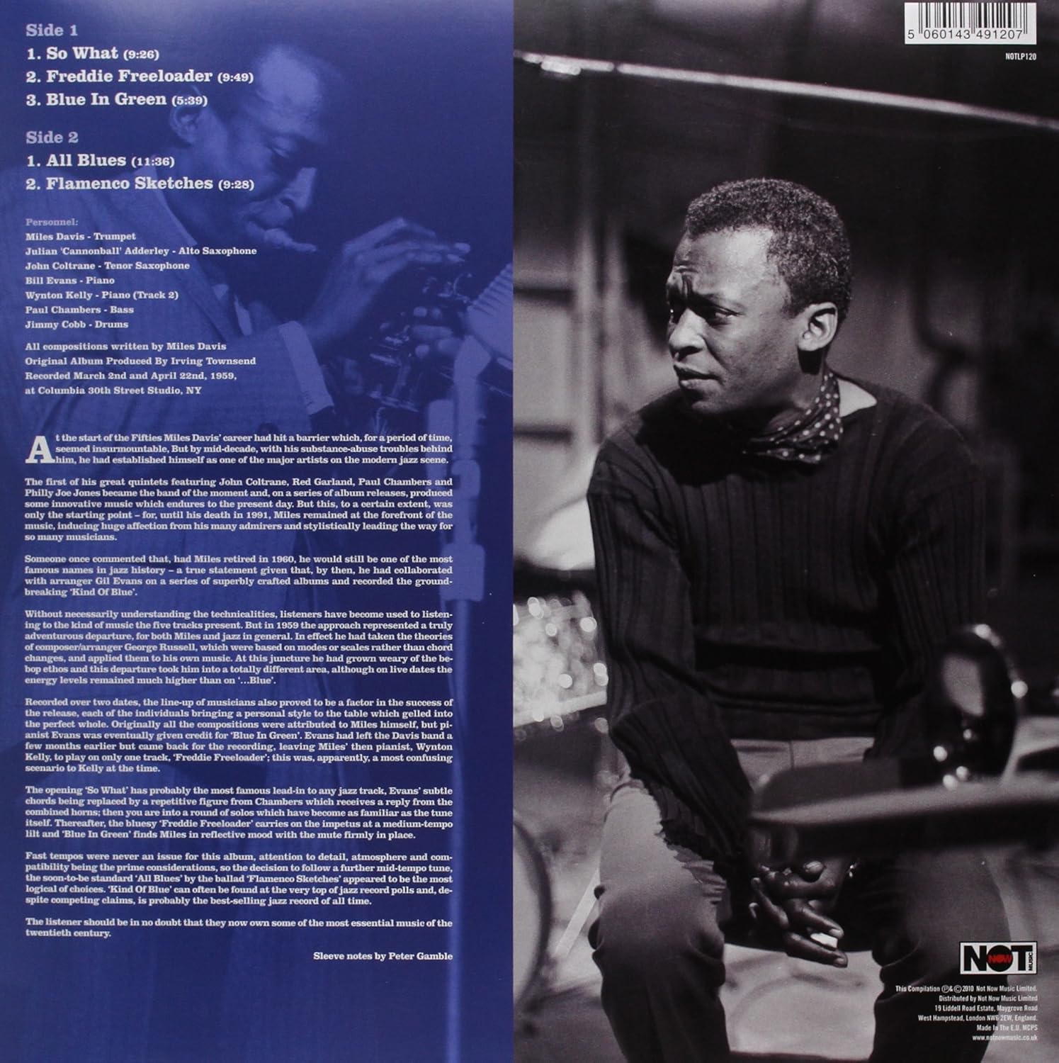 Miles Davis Kind Of Blue Vinyl Record 1