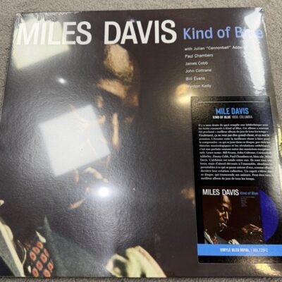 Miles Davis Kind Of Blue Vinyl Record (Blue Disc)(Limited Edition)
