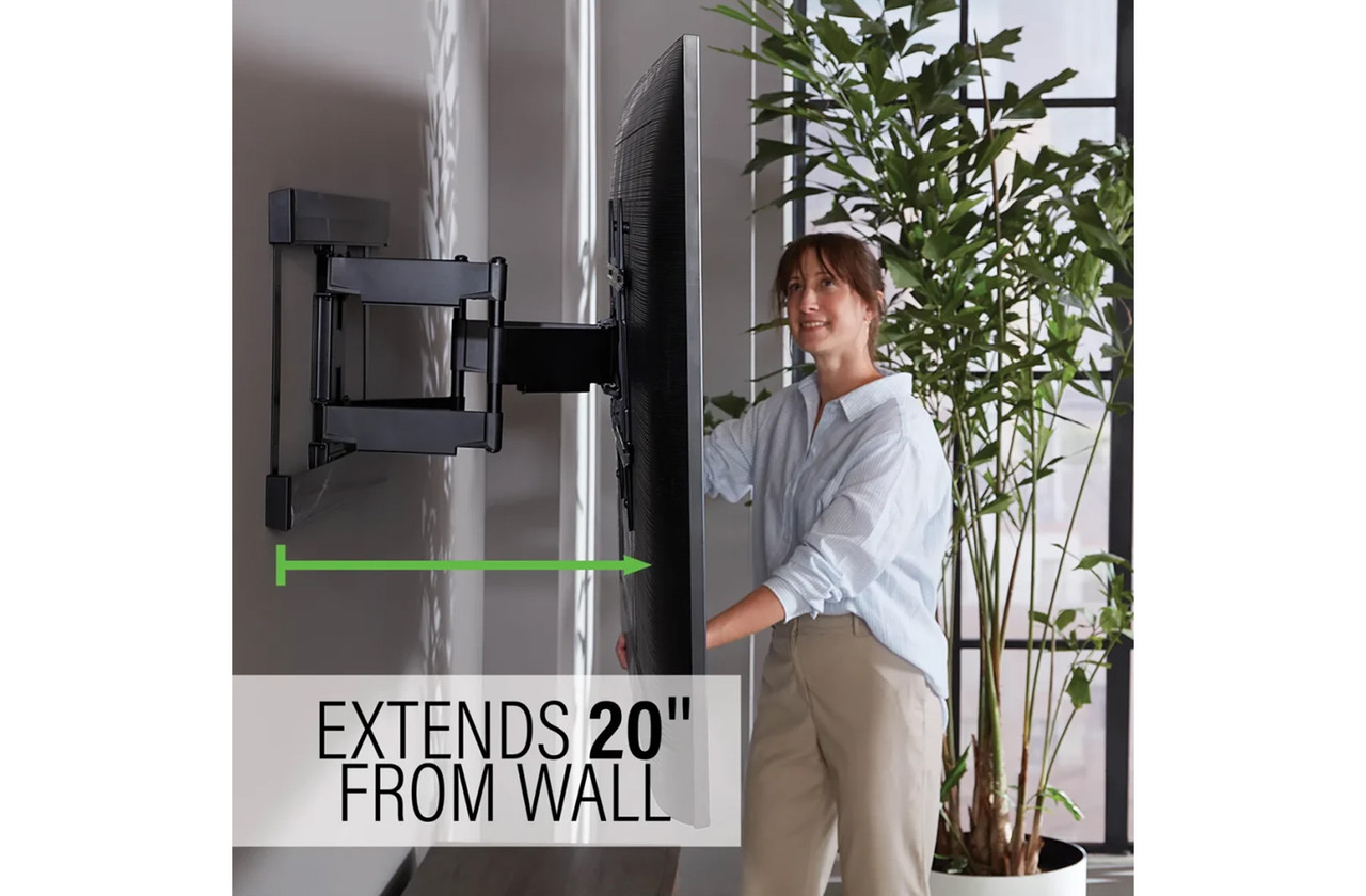 SANUS VLFS820-B2 Large Super Slim Full Motion Mount for 40"-90" Screens 5