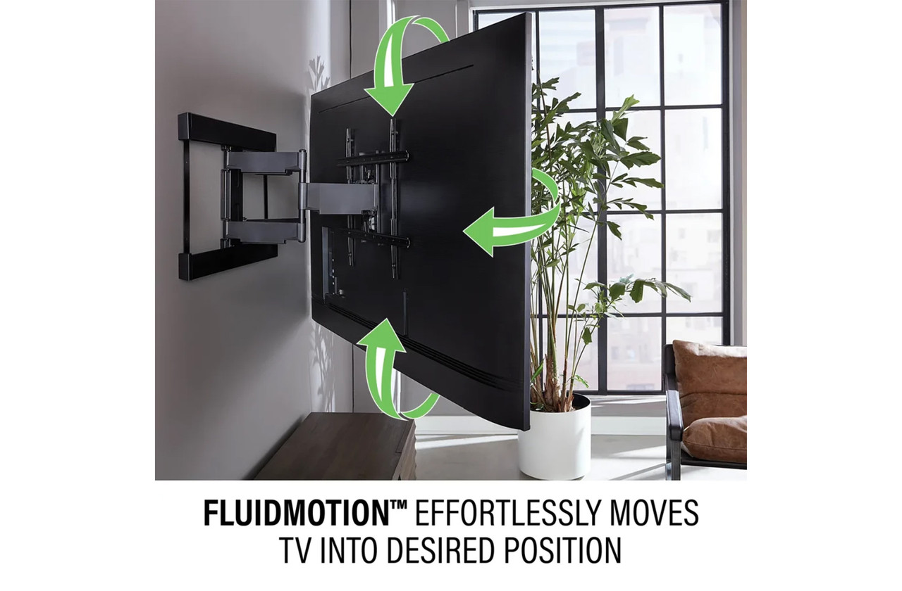 SANUS VLFS820-B2 Large Super Slim Full Motion Mount for 40"-90" Screens 6