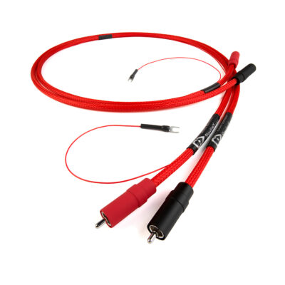 Chord ShawlineX 2RCA to 2RCA Turntable Cable (With Fly Lead) 1.2m