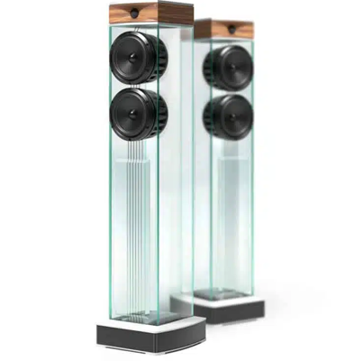 Waterfall Audio Niagara XT1 Glass Speakers (Pair)
