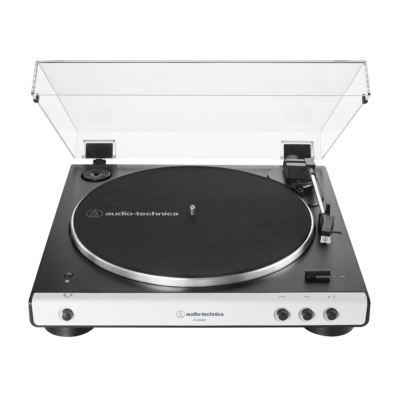Audio Technica AT-LP60XBT Bluetooth Turntable (White)
