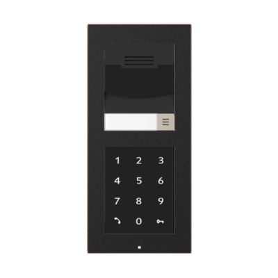 Control4® DS3 2-Module Touch Keypad Door Station - Surface Mount (Venetian Bronze)