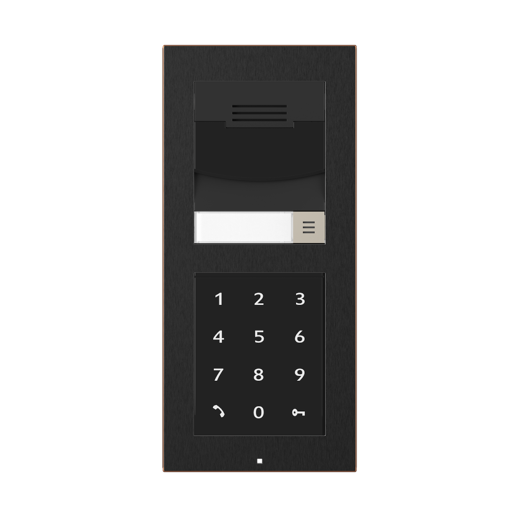 Control4® DS3 2-Module Touch Keypad Door Station - Surface Mount (Venetian Bronze)
