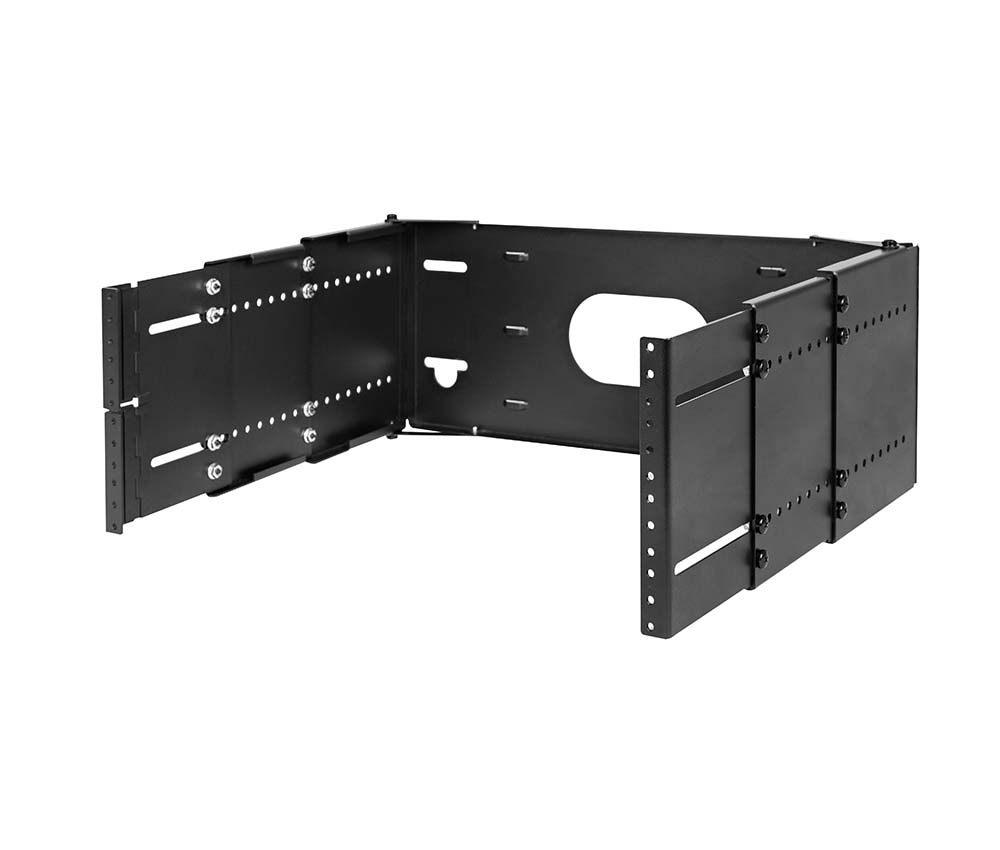 Strong™ Wall-Mount Adjustable-Depth Patch Panel Rack | 4U