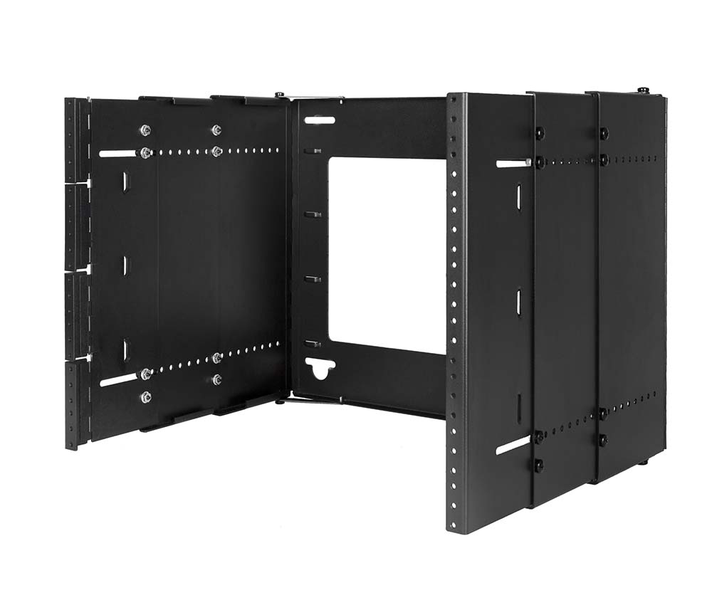Strong™ Wall-Mount Adjustable-Depth Patch Panel Rack | 8U