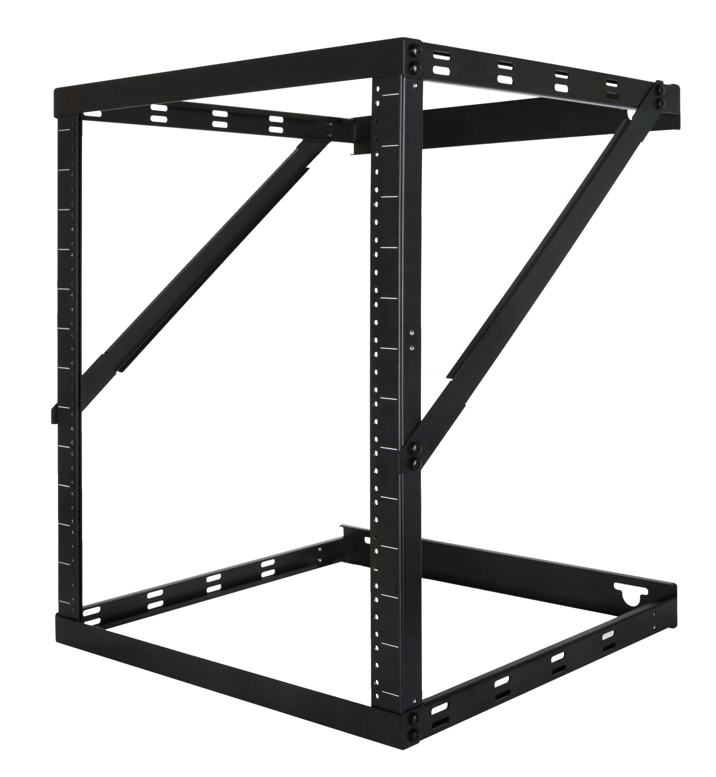 Strong™ Wall-Mount Expandable Open-Frame Rack | 8–22U