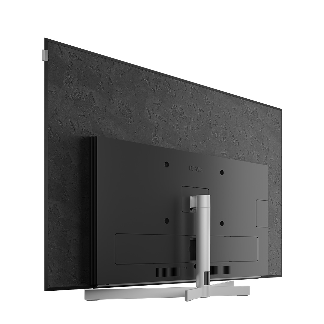 Loewe Stellar 55″ DR+ OLED Smart TV (Black/Lava Finish)