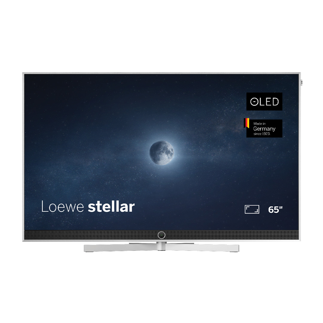 Loewe Stellar 65″ DR+ OLED Smart TV (Concrete/Aluminium Finish)