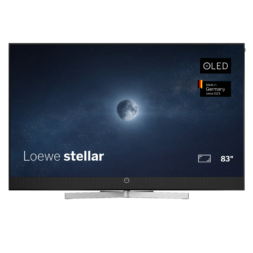 Loewe Stellar 83″ DR+ OLED Smart TV (Black Aluminium Finish)