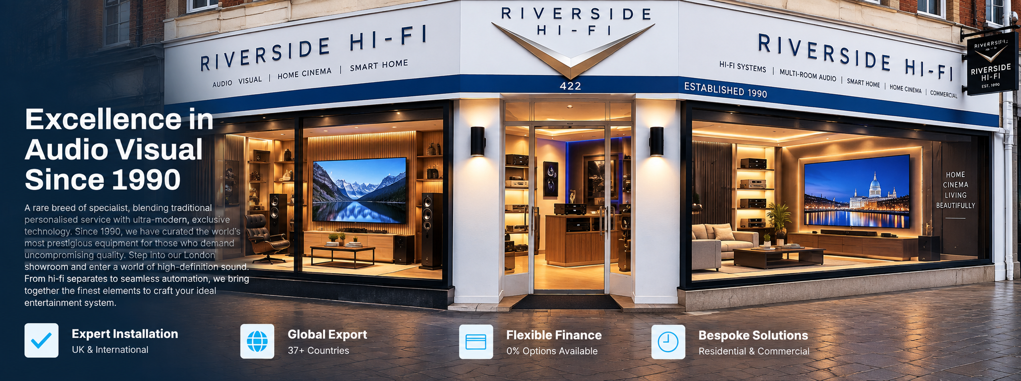 Riverside HiFi showroom