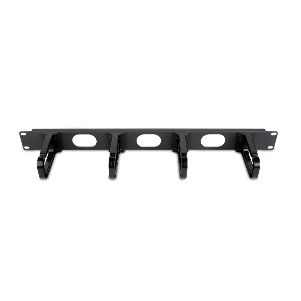 Strong® Rack Wire Management Plate with 4 Plastic D-Rings