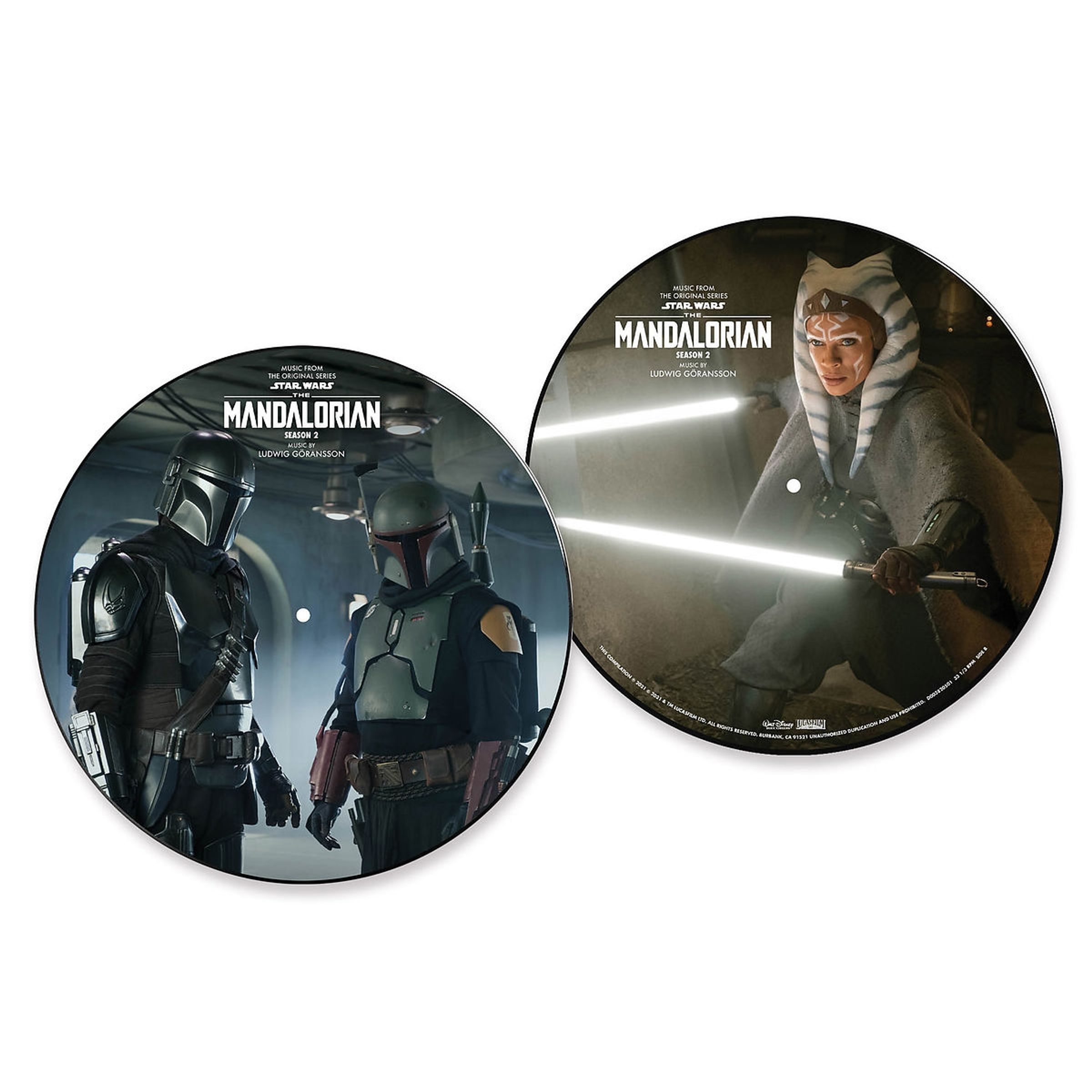 Ludwig Göransson – The Mandalorian: Season 2 (O.S.T.) (Picture Disc) — barcode 0050087486990
