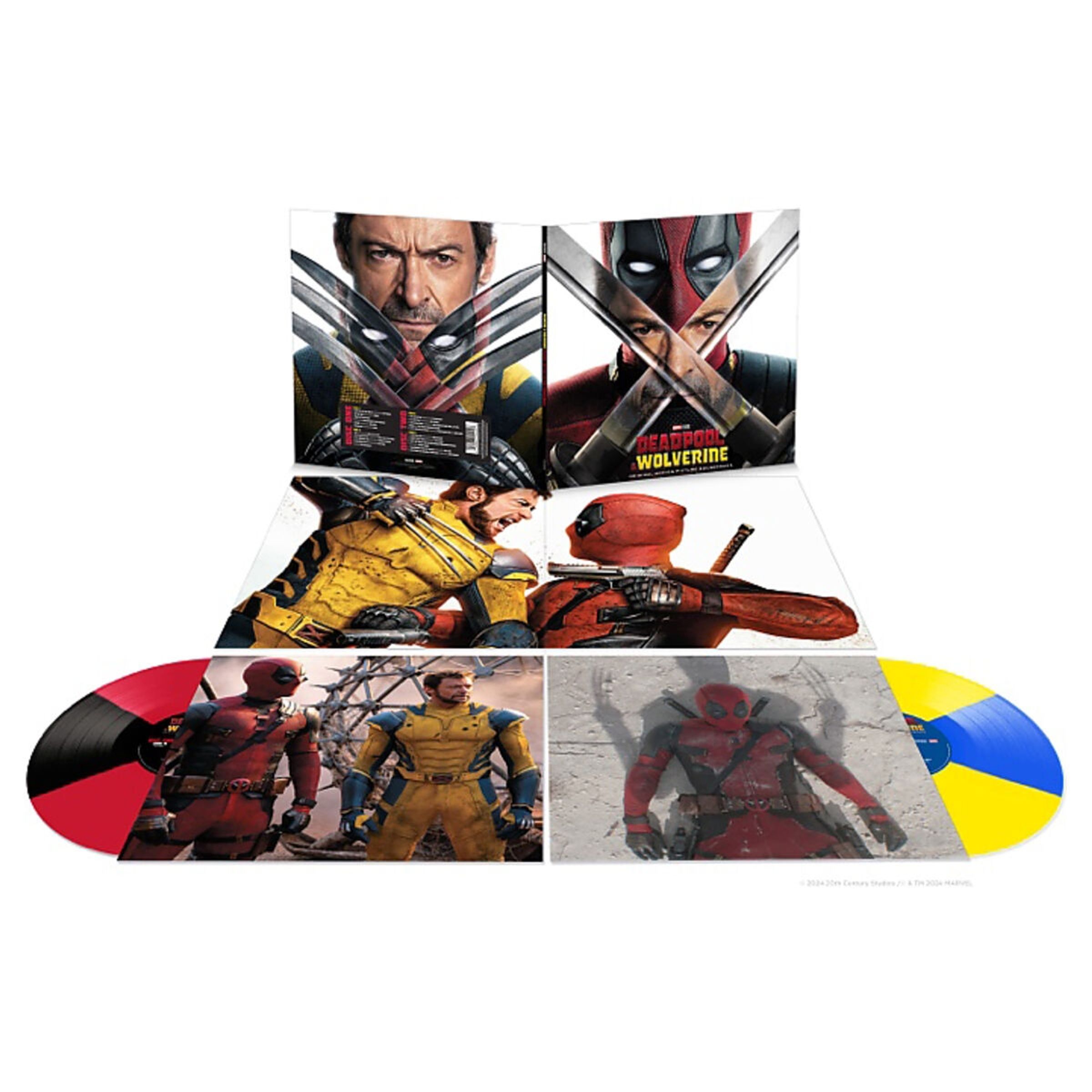 – Deadpool & Wolverine (Limited Edition) (Colored Vinyl) — barcode 0050087554019