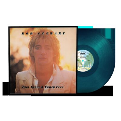 Rod Stewart – Foot Loose & Fancy Free (Limited Edition) (Sea Blue Vinyl) — barcode 0081227815509