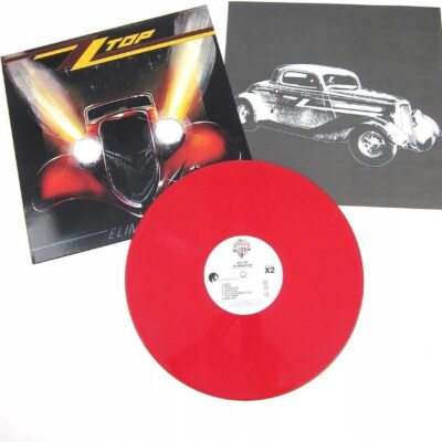 ZZ Top – Eliminator (Red Vinyl) — barcode 0081227943196
