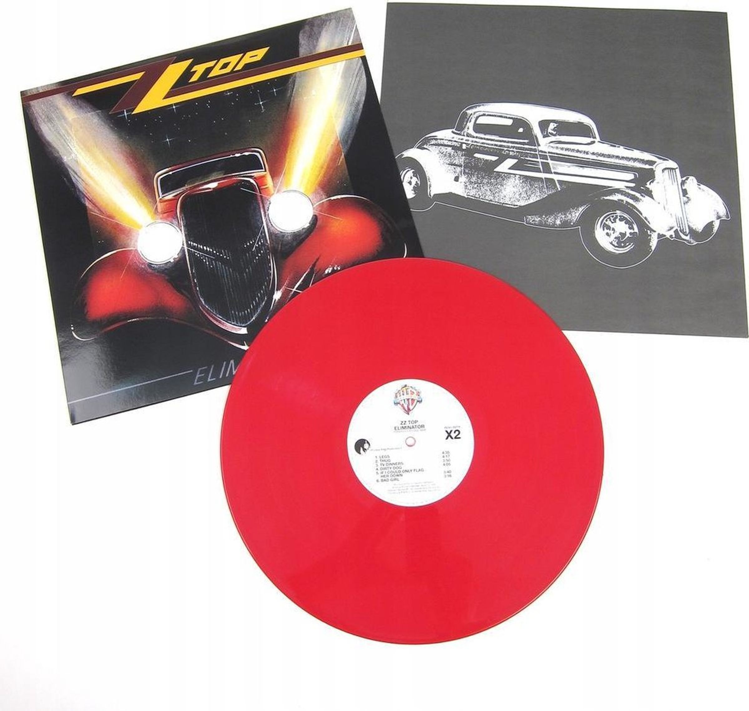 ZZ Top – Eliminator (Red Vinyl) — barcode 0081227943196