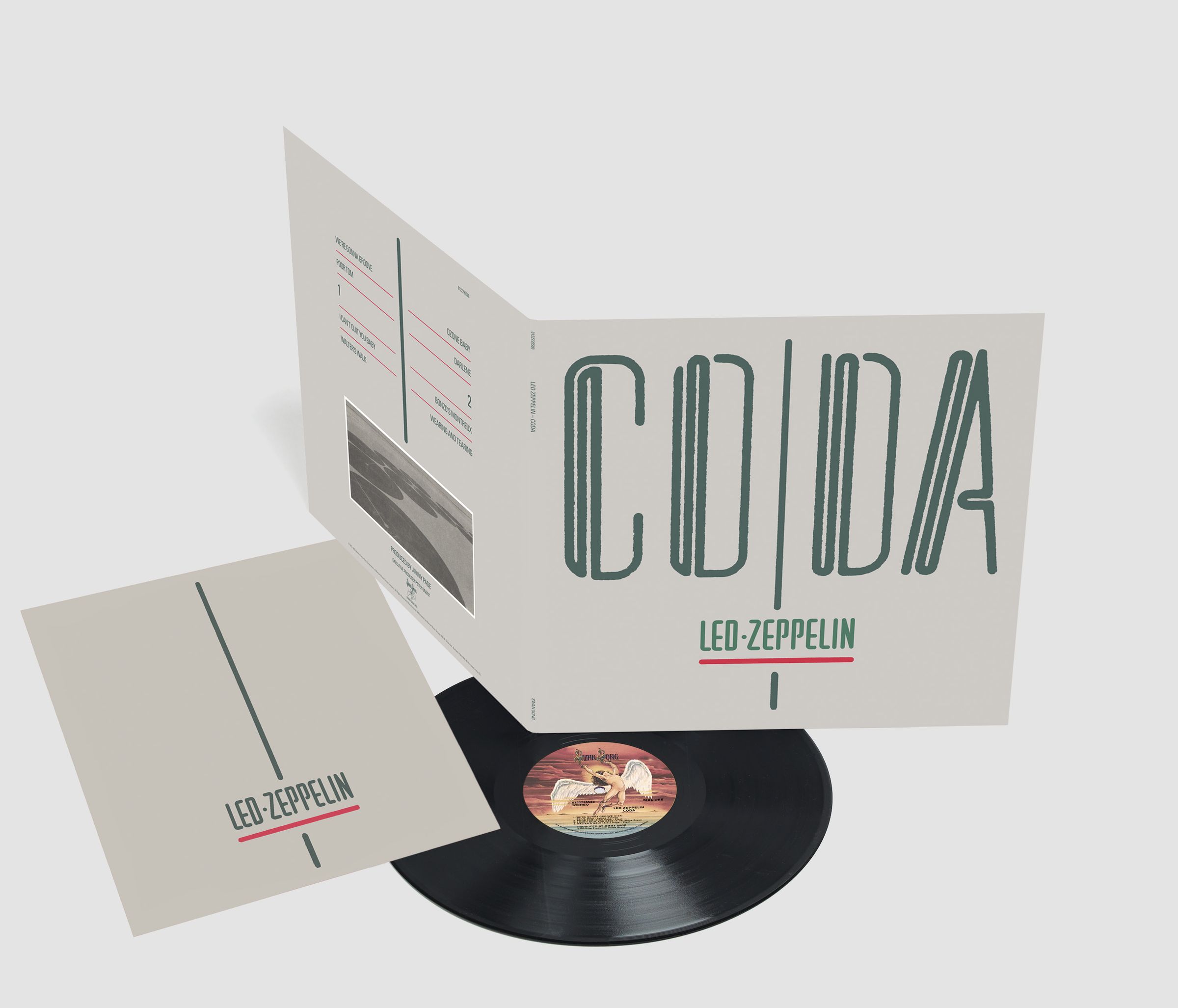 Led Zeppelin – Coda (2015 Reissue) (remastered) (180g) — barcode 0081227955885