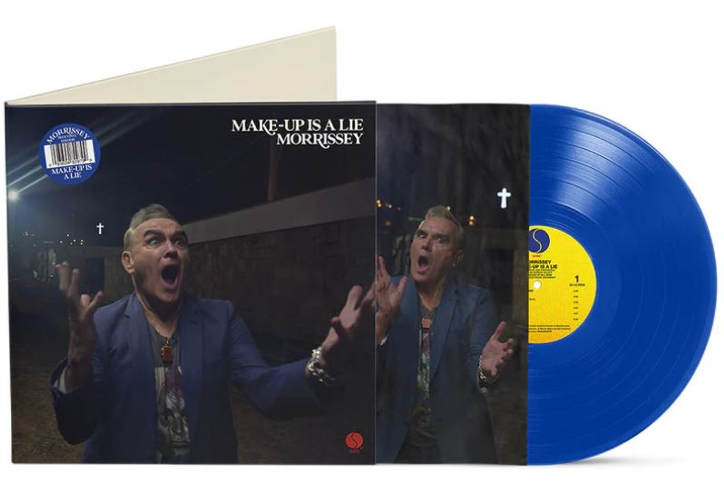 Morrissey – Make-Up Is A Lie (Blue Vinyl) — barcode 0093624829799