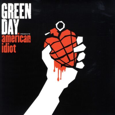 Green Day – American Idiot (Limited Edition) (Red, White & Black Vinyl) — barcode 0093624922810