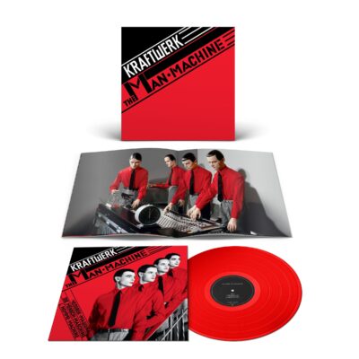 Kraftwerk – The Man-Machine (2009 remastered) (180g) (Limited Edition) (Translucent Red Vinyl) — barcode 0190295272333