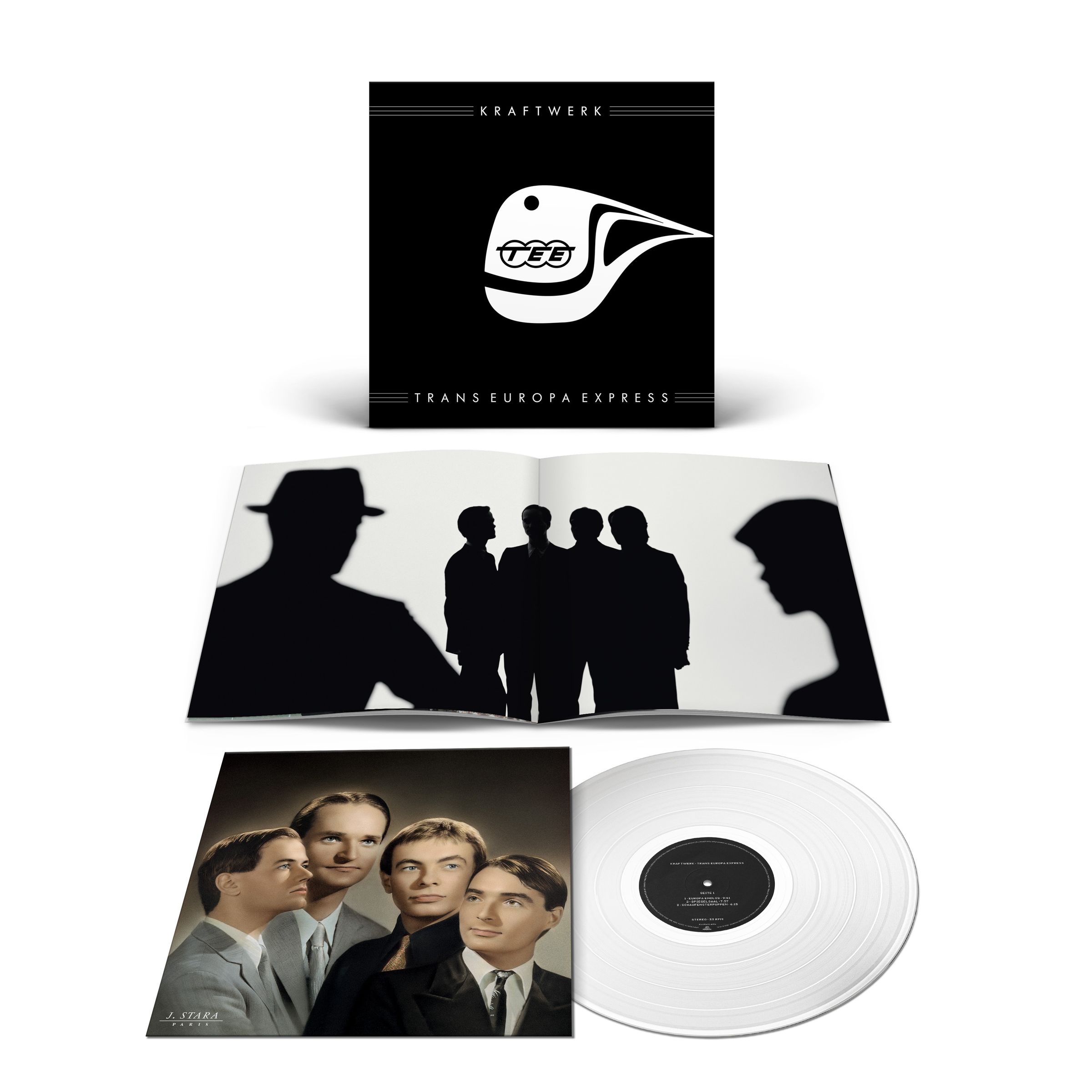 Kraftwerk – Trans-Europa Express (German Version) (2009 remastered) (180g) (Limited Edition) (Translucent Vinyl) — barcode 0190295272340