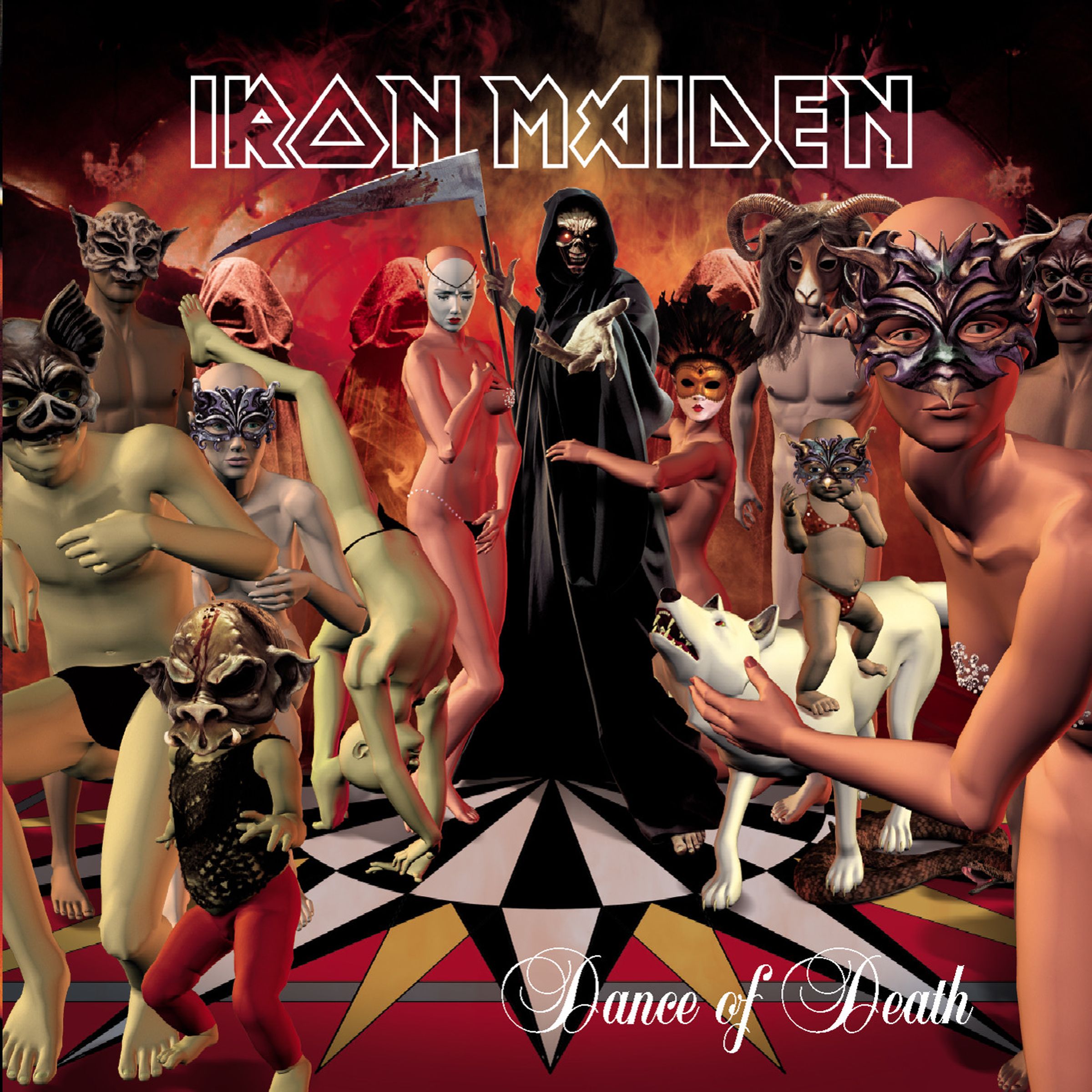 Iron Maiden – Dance Of Death (remastered 2015) (180g) (Limited Edition) — barcode 0190295851965
