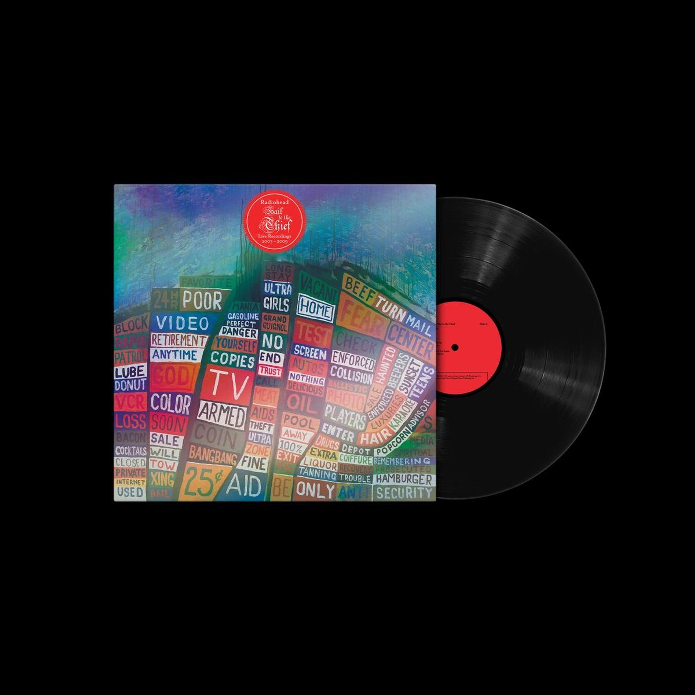 Radiohead – Hail To The Thief (Live Recordings 2003-2009) — barcode 0191404156315