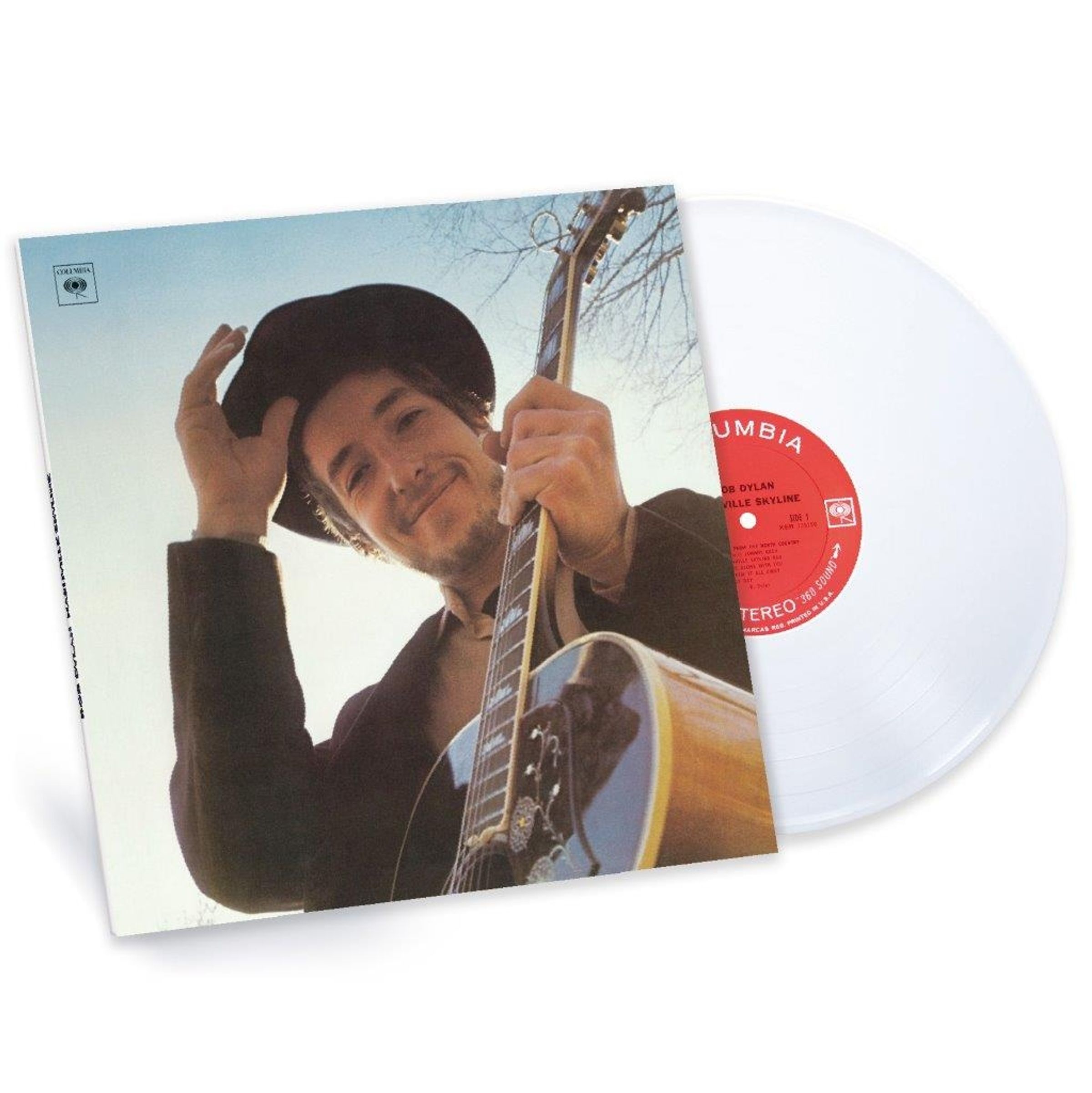 Bob Dylan – Nashville Skyline (White Vinyl) — barcode 0194397975611