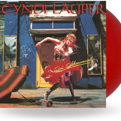Cyndi Lauper – She's So Unusual (Red Vinyl) — barcode 0194398018010