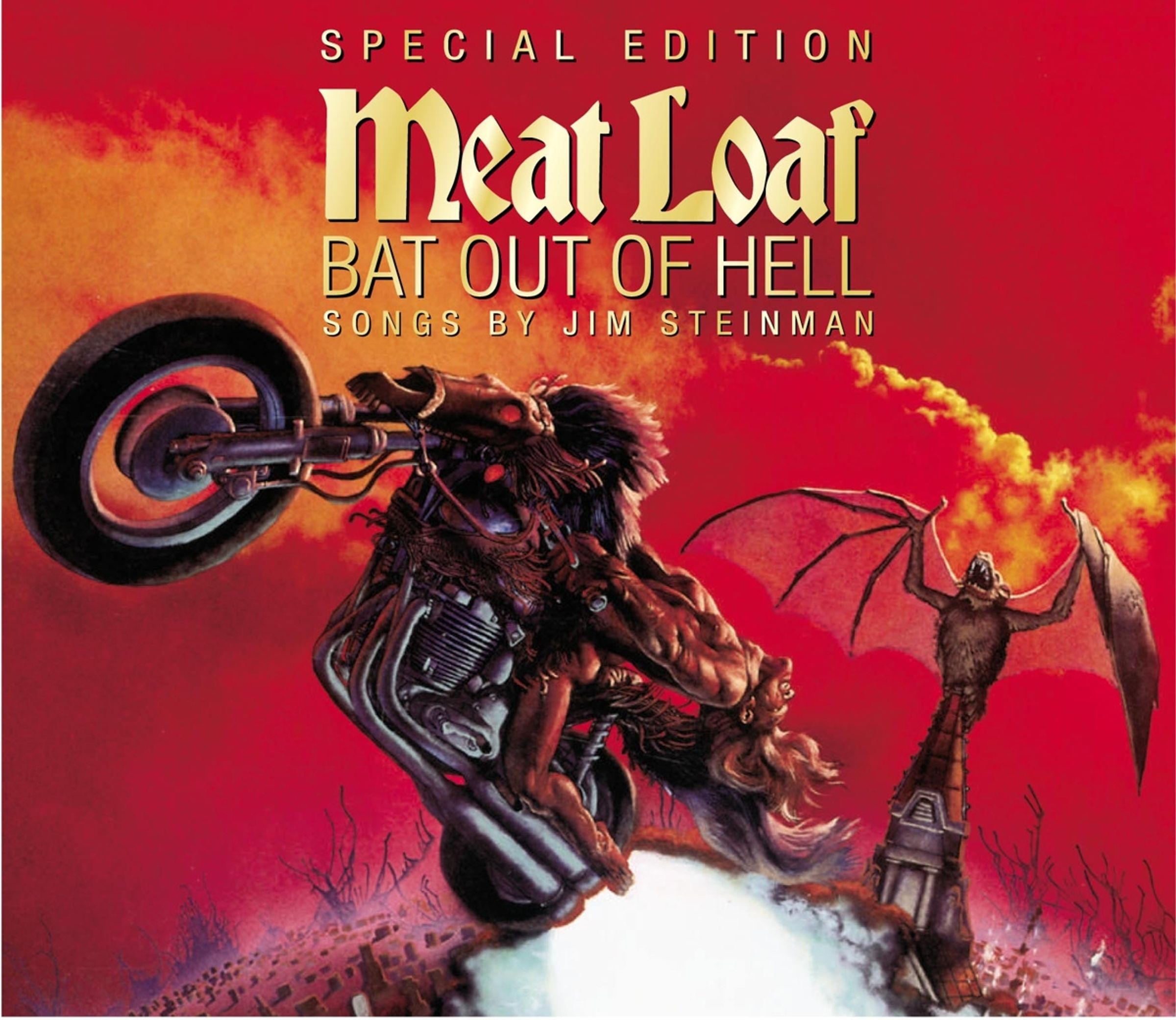 Meat Loaf – Bat Out Of Hell (Clear Vinyl) — barcode 0194398021218